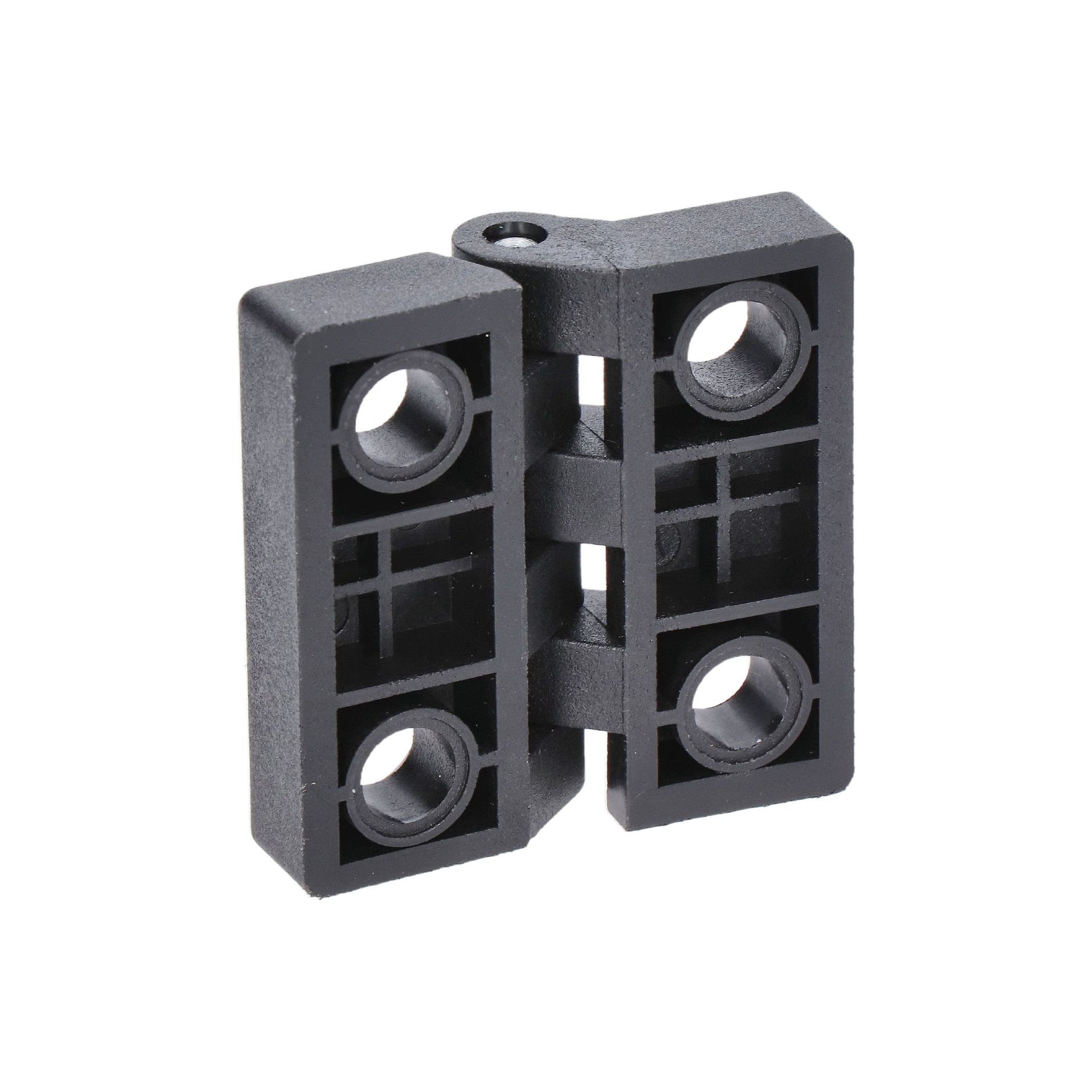 Závěs plastový 48 x 48 x 30 mm, otvor ø 7 mm