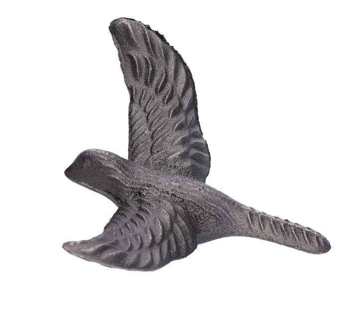 Ptáček letící, dekorace  110x87x40 mm, odlitek