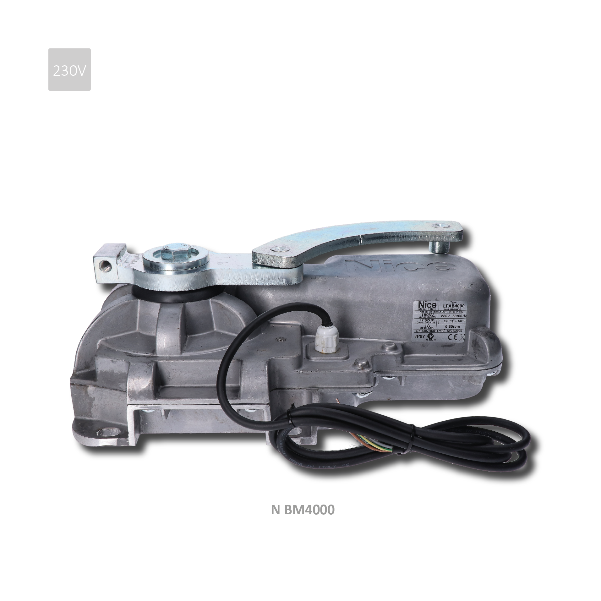 LFAB4000 podzemní motor pro křídlovou bránu do 4m/křídlo