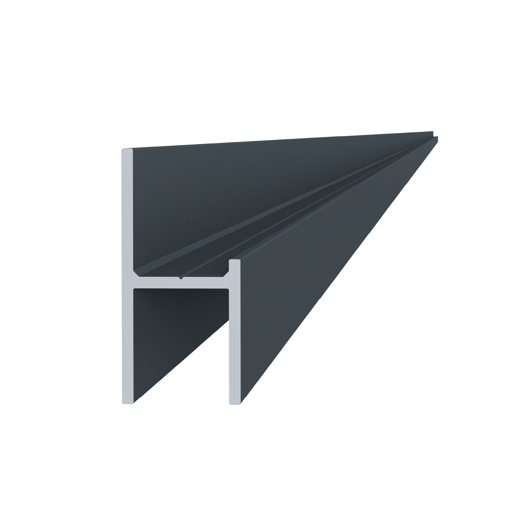 UT profil 20.5x44mm, prášková struktura RAL7016