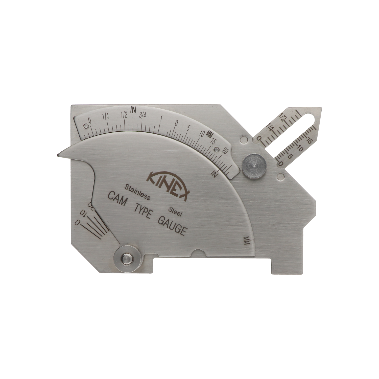 Měřítko na svary - CAMBRIDGE, INOX