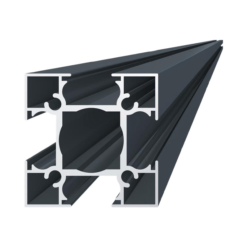 Sloupový profil 70x70mm, struktura RAL7016, L-6000mm