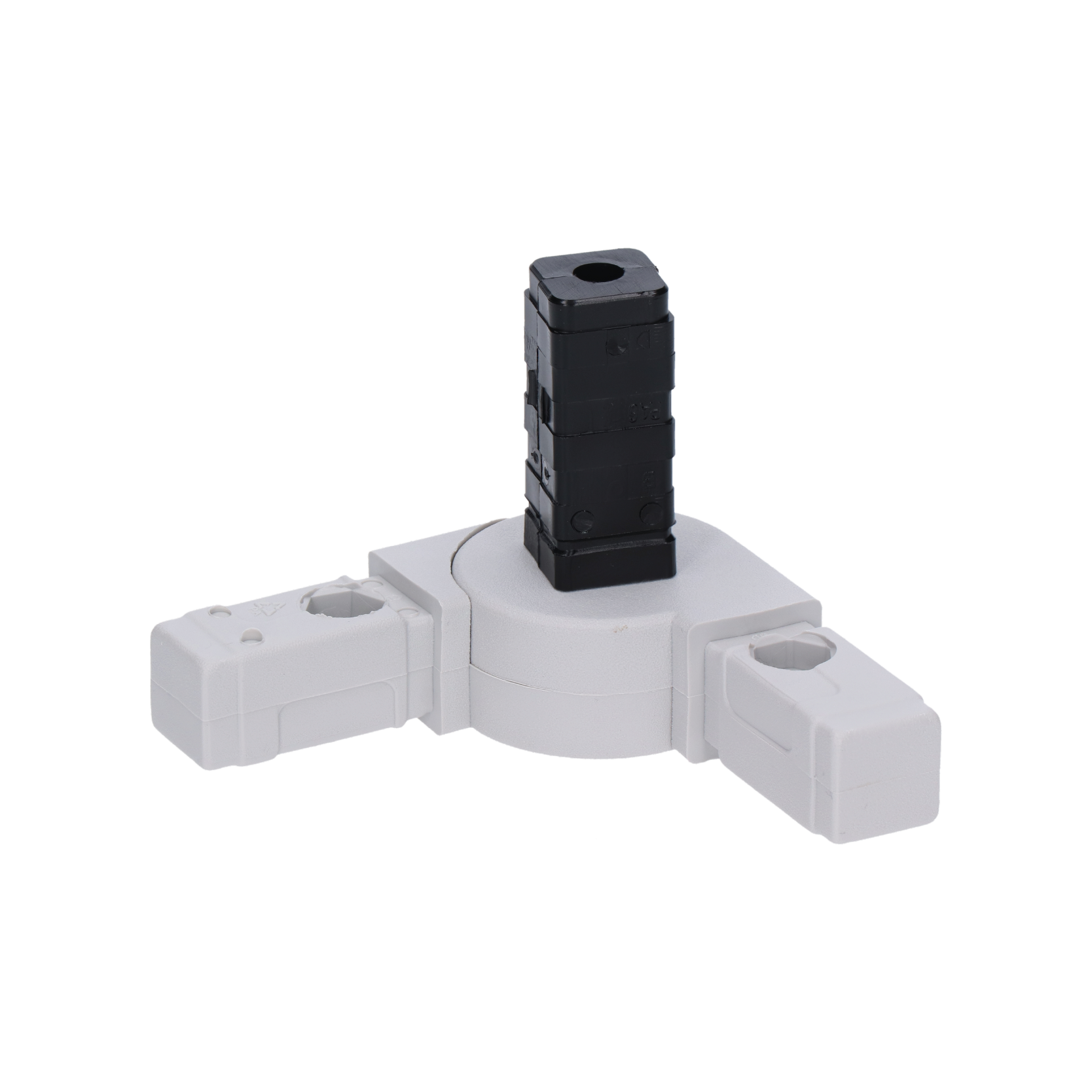 Plastová spojka - 180° rohový díl do profilu 20x20x1.5mm