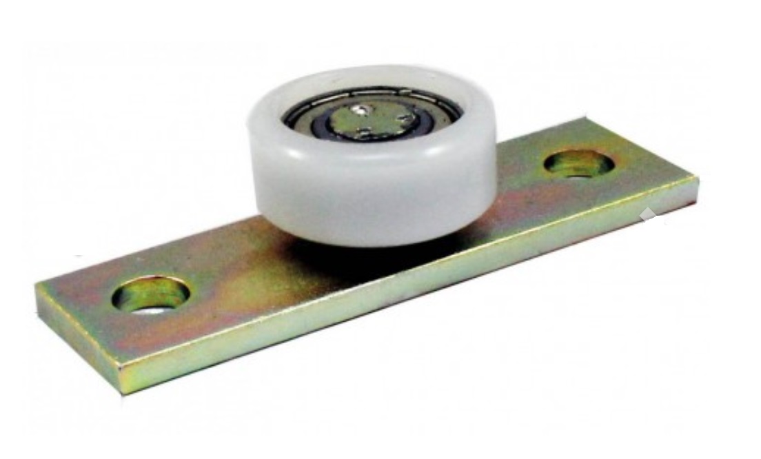 Polyamidové vodící kolečko D-43, d-13, B-35, celková délka 120mm, s ložiskem