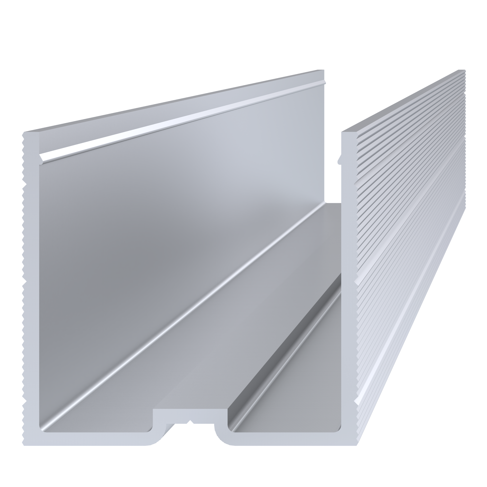 Spojka pre hliníkové profily 40x40(solárne profily), materiál: hliník, 200mm