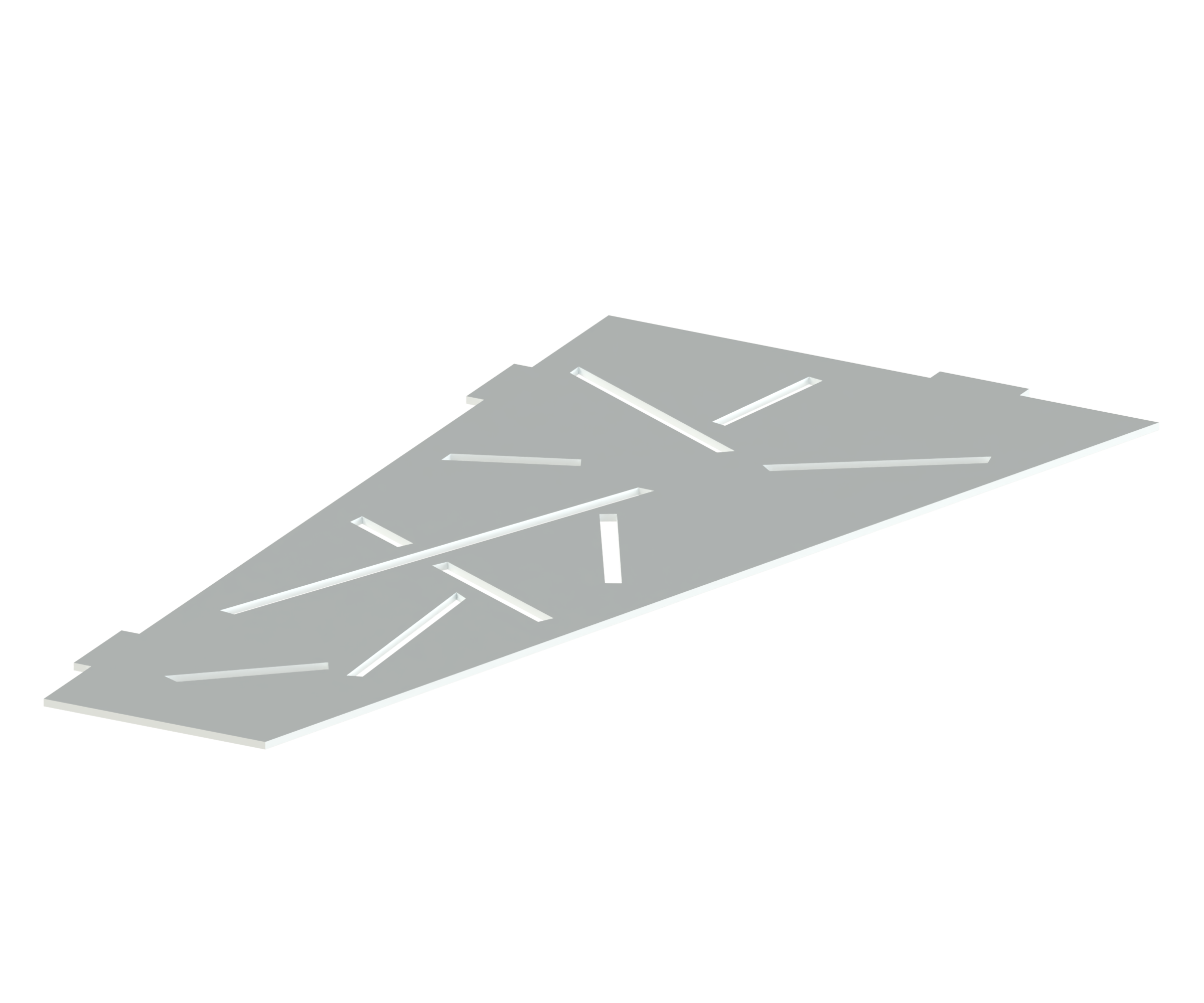 Rohová police do koupelny, broušená nerez AISI 304 / K320