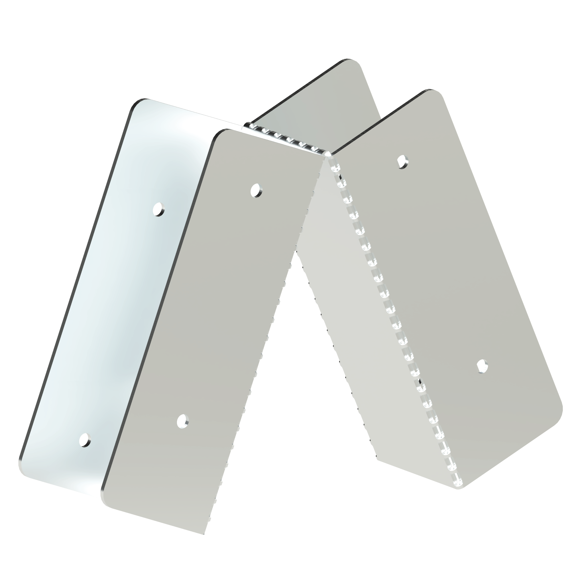 Spojka na hranol 80 x 80 mm, pozinkovaná ocel