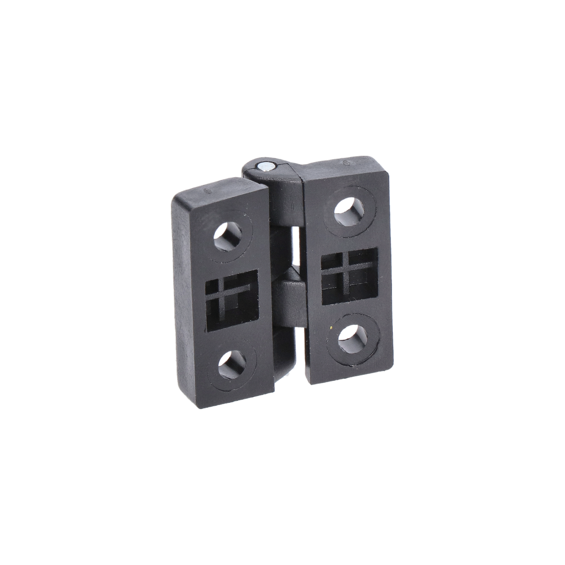 Závěs plastový 30 x 30 mm, otvor ø 4,5 mm