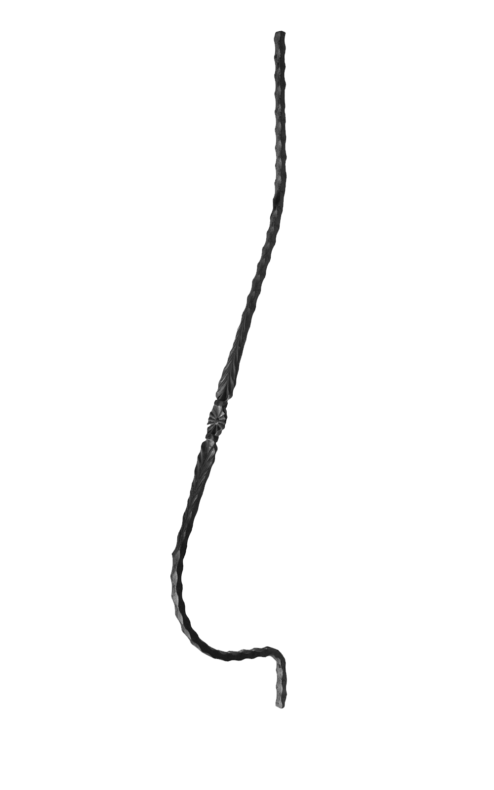 Tyč 12 x 12 x 950 mm, zdobený profil