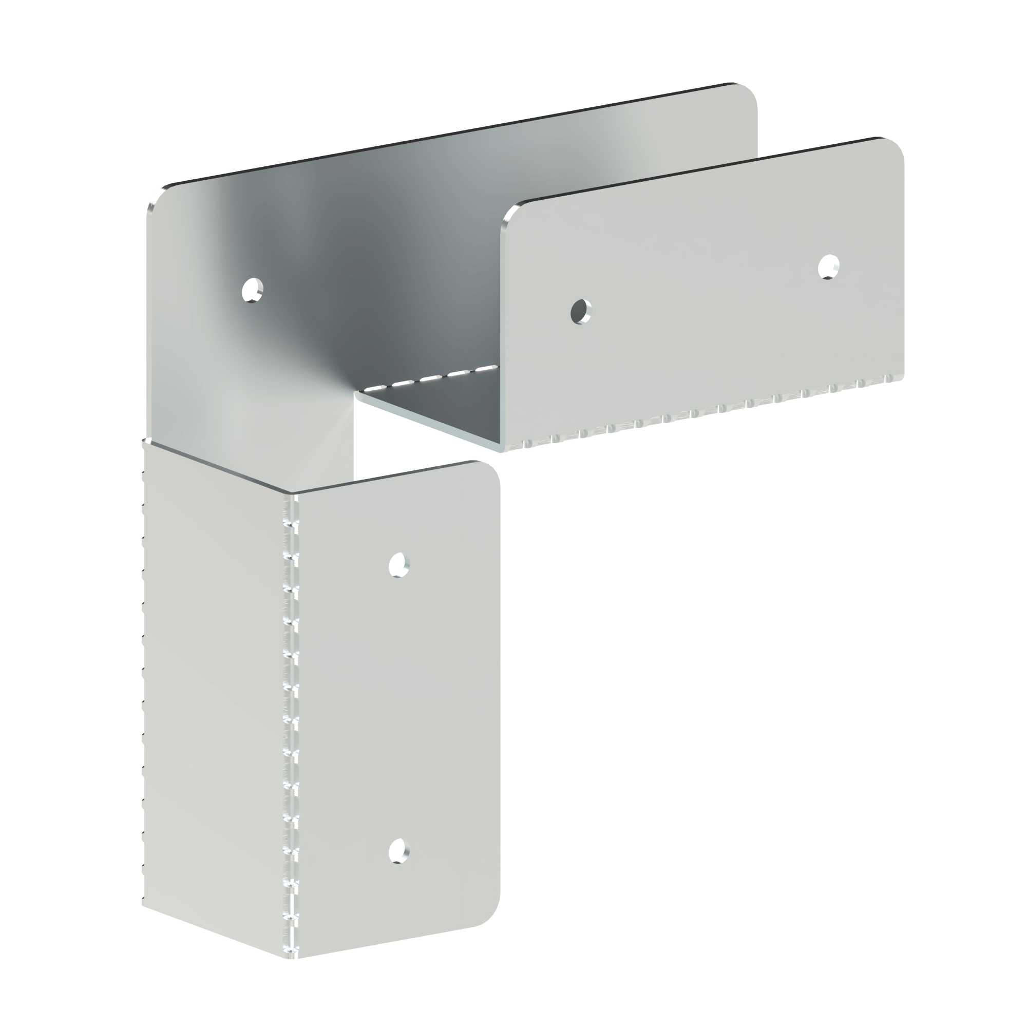 Spojka na hranol 80 x 80 mm, pozinkovaná ocel
