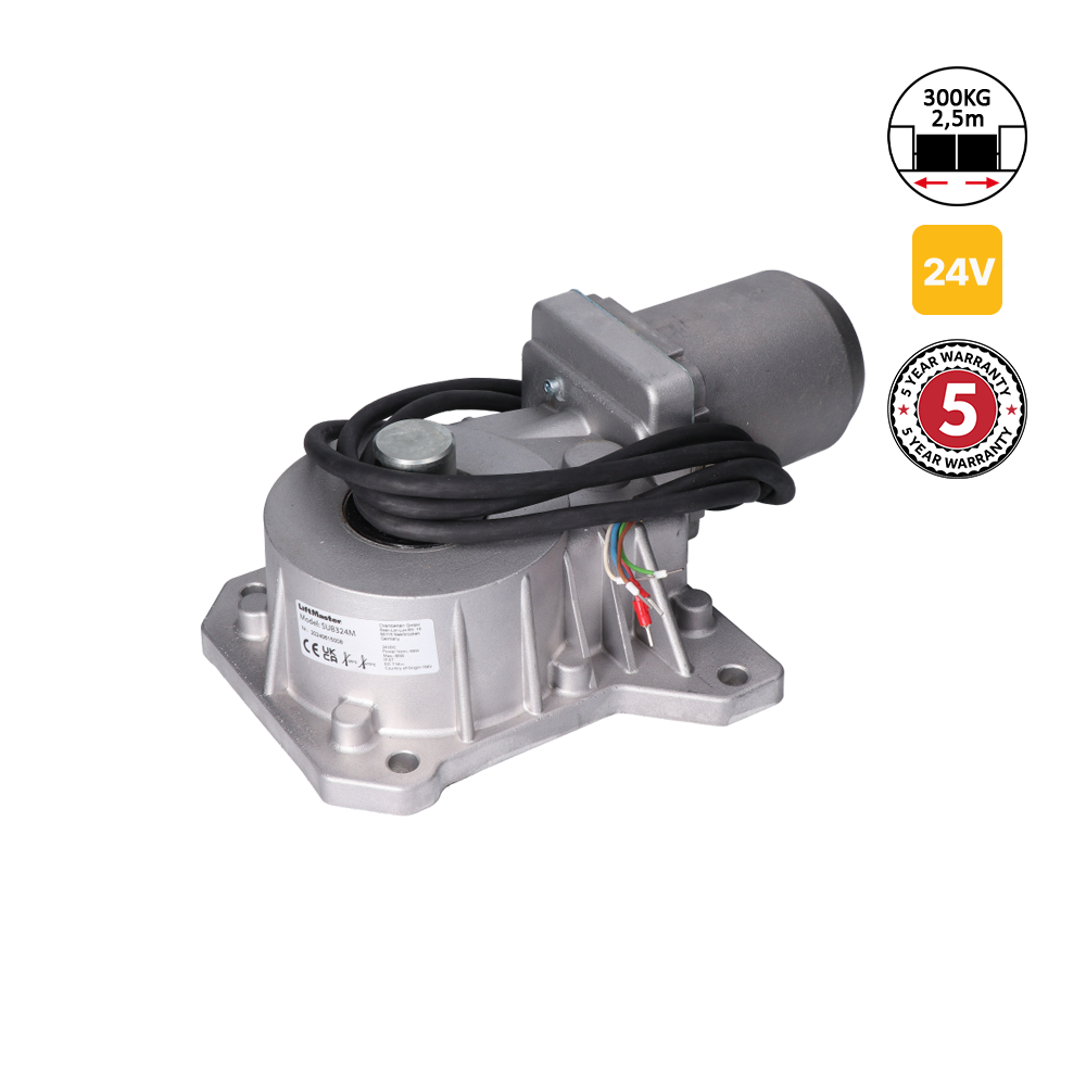 Podzemní pohon pro křídlovou bránu do 2,5 m/300 kg křídlo