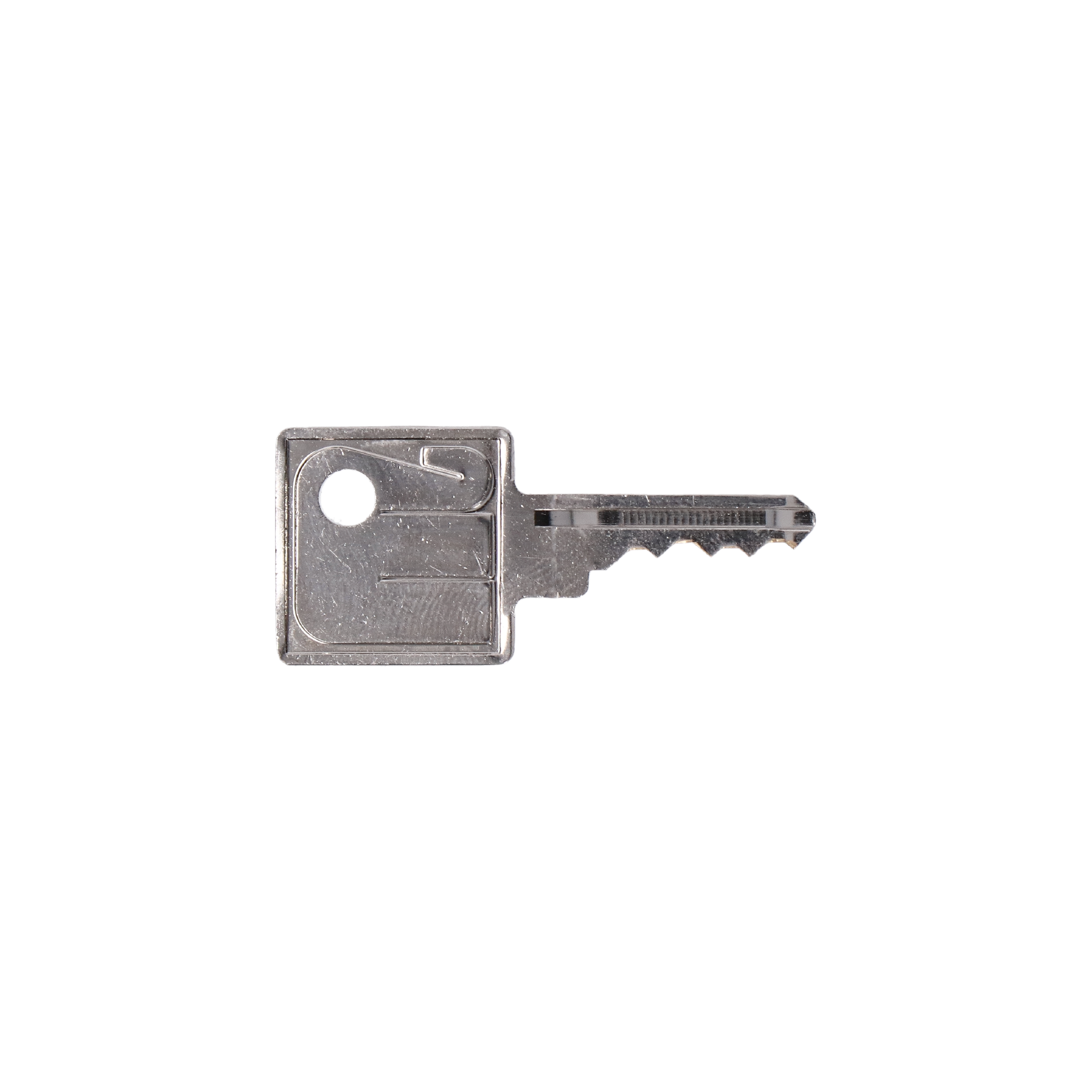 Klíč zámku značky KEY č.121 vyfrézovaný, pro pohony i klíčové spínače