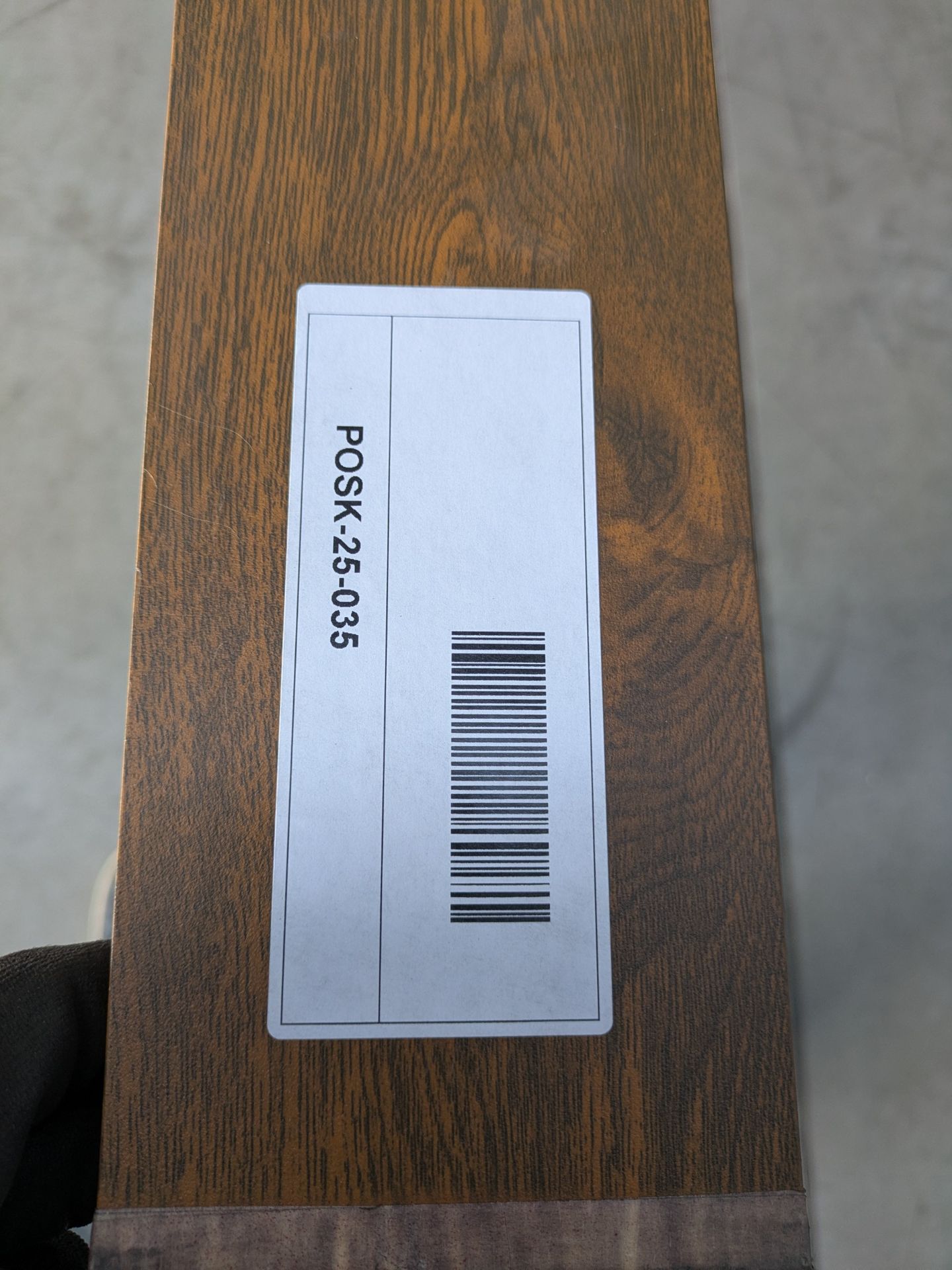 Poškodený profil AL-WD10016-OR-6