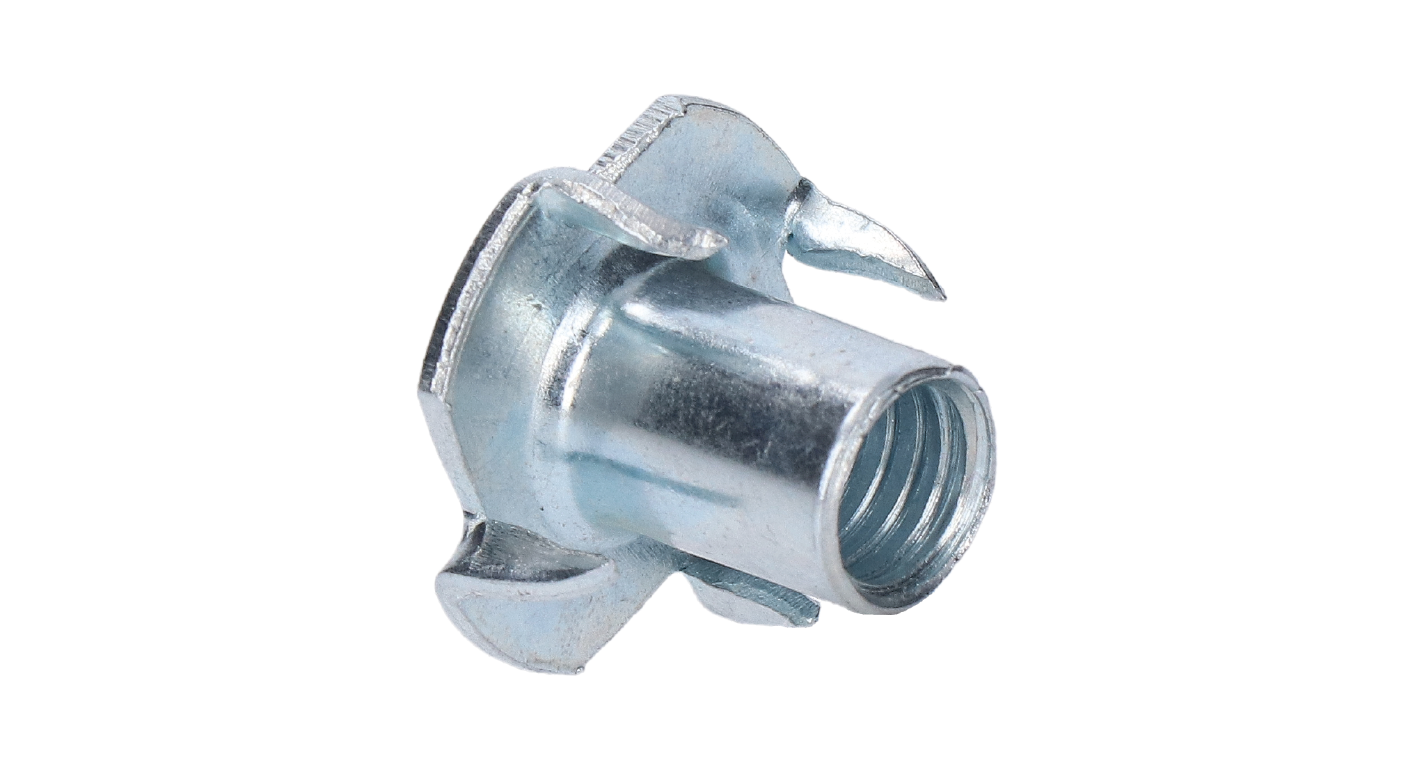 Narážacia matica M5x10 s vnútorným metrickým závitom, pozink, nábytkárska