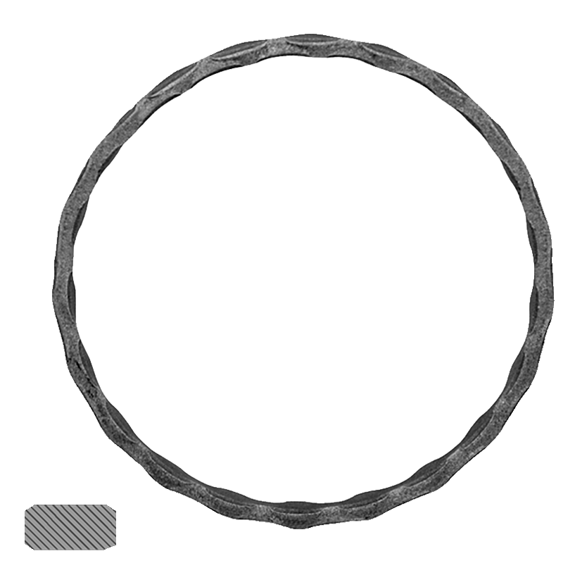 Kruh ø100 mm, 12 x 6 mm, zdobený