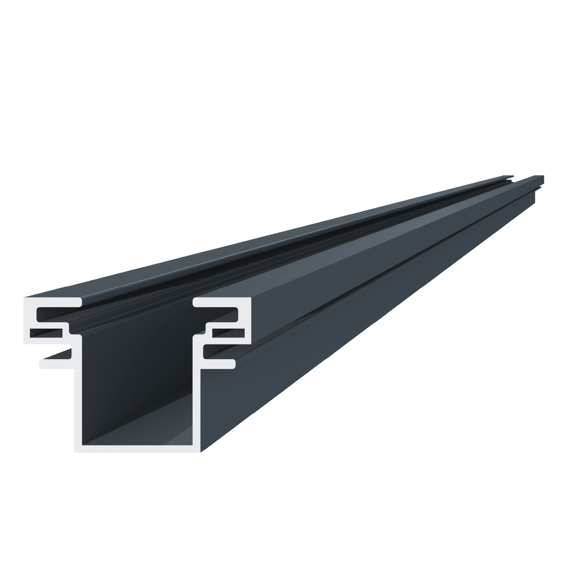 Redukce pro profily W-16mm, struktura RAL7016, L-2000mm