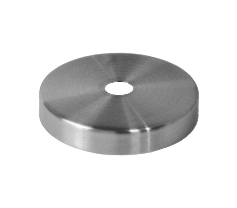 Kryt ø 70 mm na trubku ø 14 mm, broušená nerez AISI 304