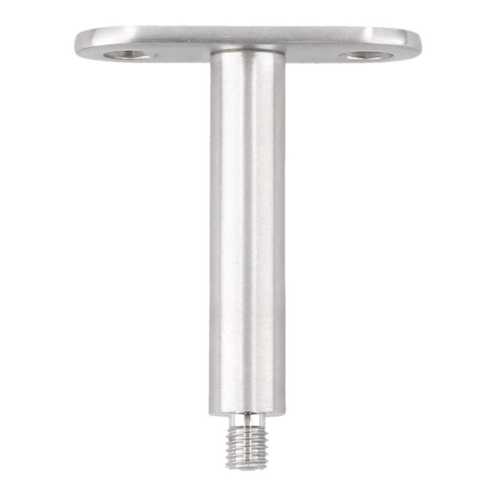 Držák madla pevný, plochý, M8, broušená AISI304