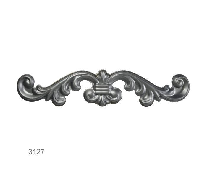 Ornament plechový 495x95 mm, 1 mm