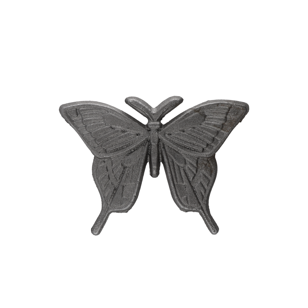 Dekoračný prvok 130x95 mm - motýľ, odliatok