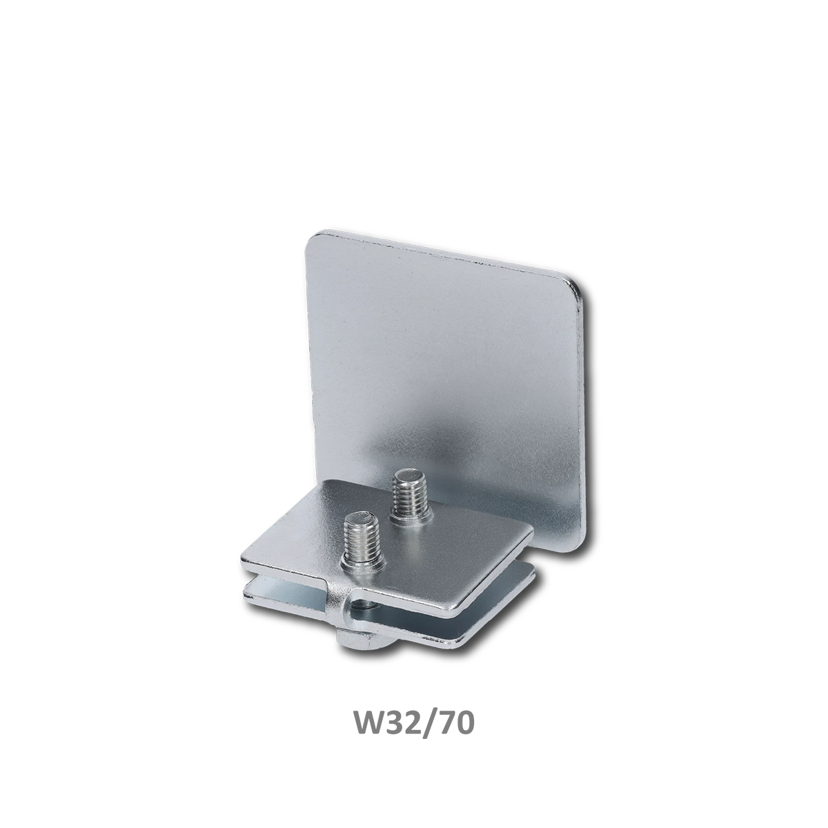 Pozinkovaná krytka pro C-profil 70 x 70 mm