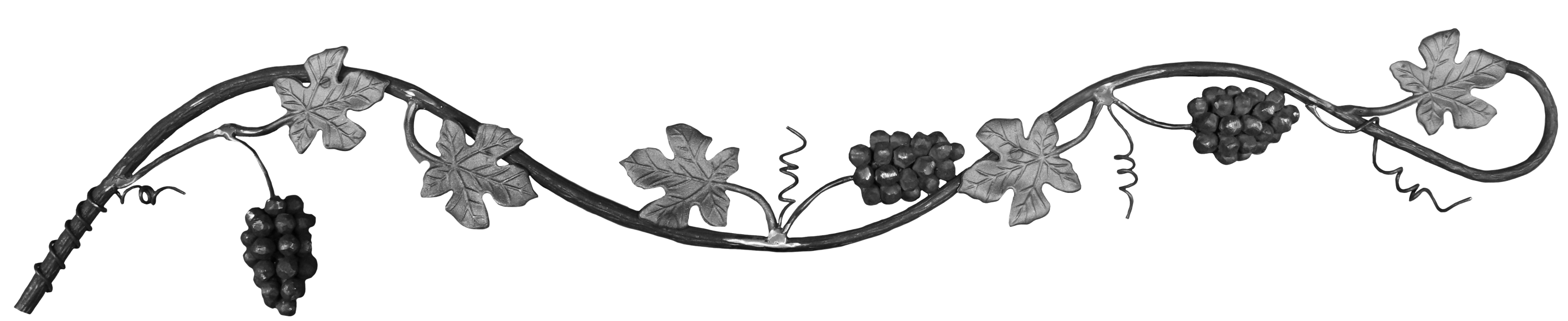 Kovářský ornament H 1250 x L 200 mm, 8, 10, 12, 16 mm