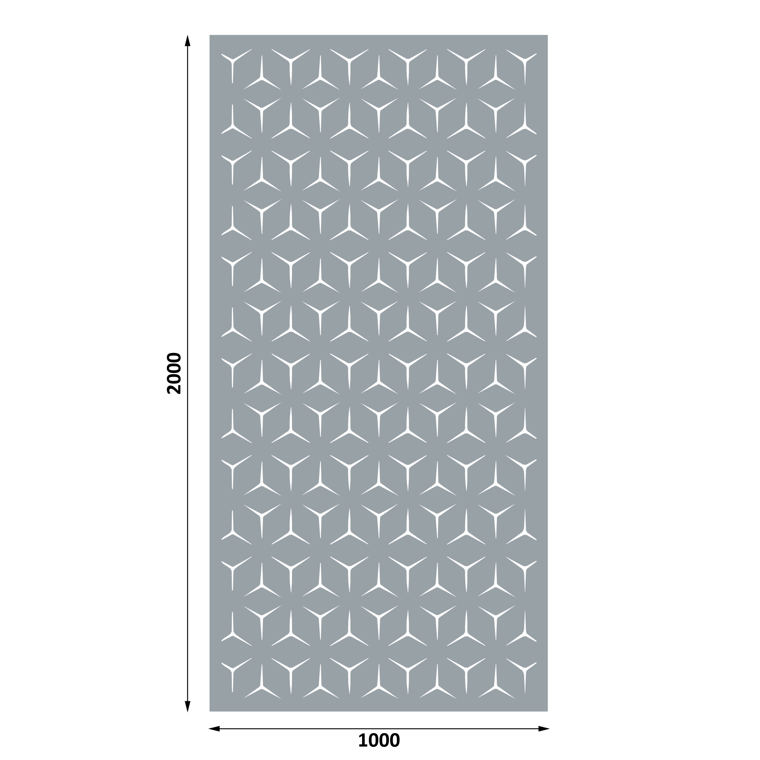 Hliníkový plech 1000 x 2000 x 3 mm, vzor 9131, bez úpravy