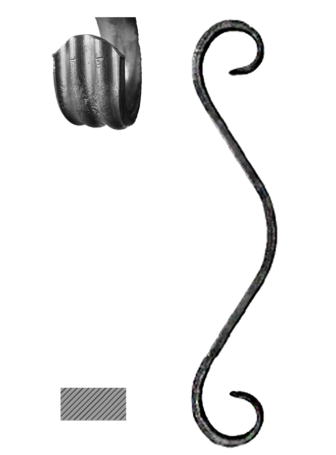 Prvek 12 x 6 mm, 250 x 50 mm