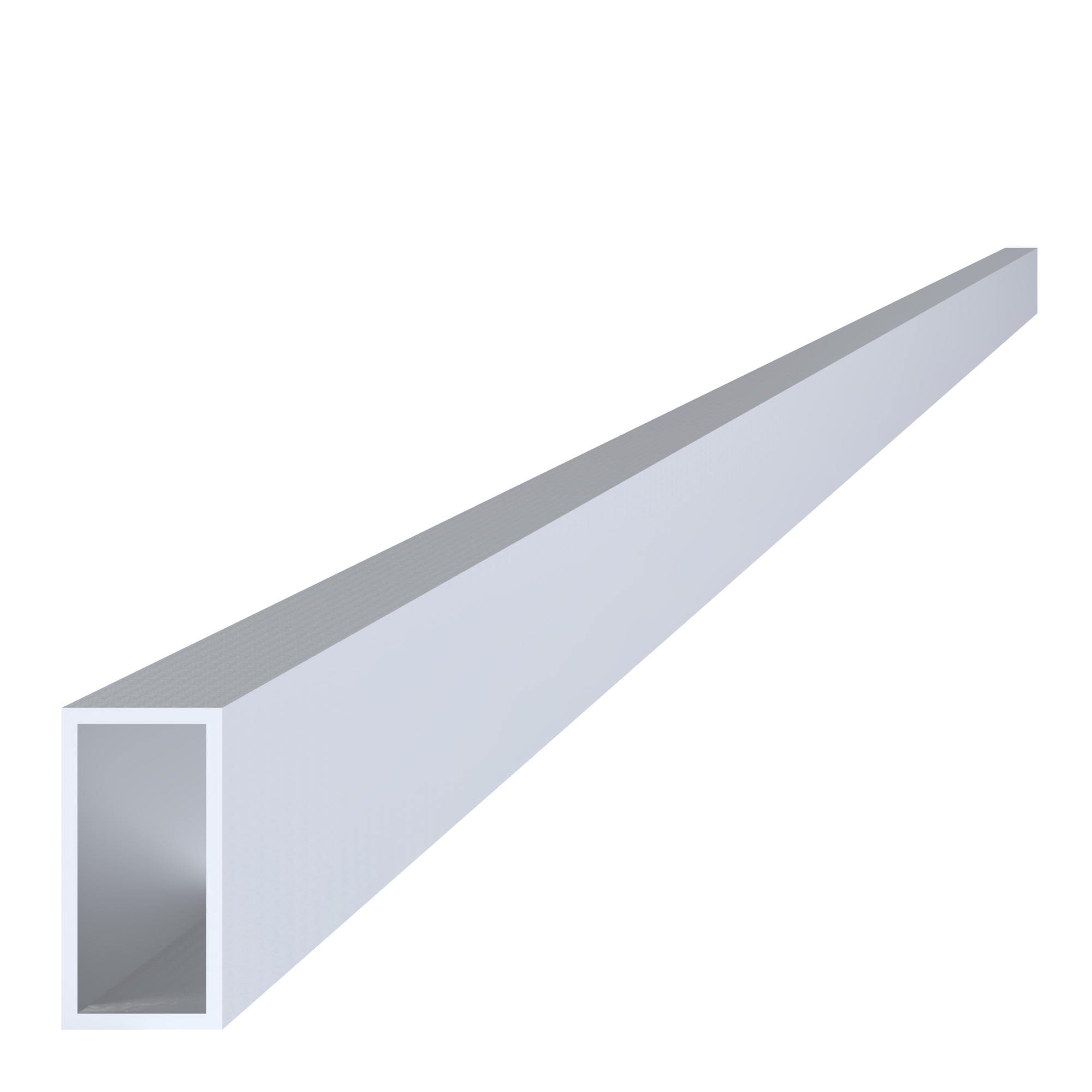 Al jokel 40 x 20 x 2 x 6000 mm, bez povrchové úpravy