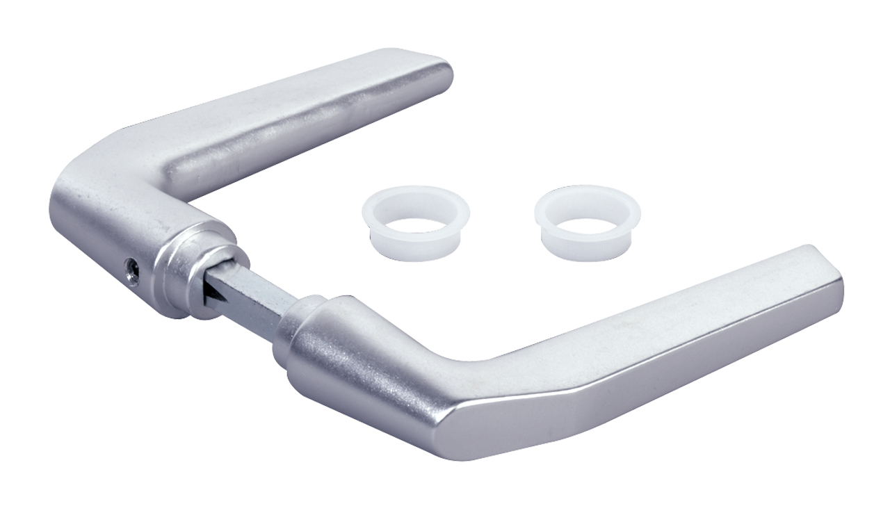 LOCINOX® 3006M klika, eloxovaný hliník, stříbrná