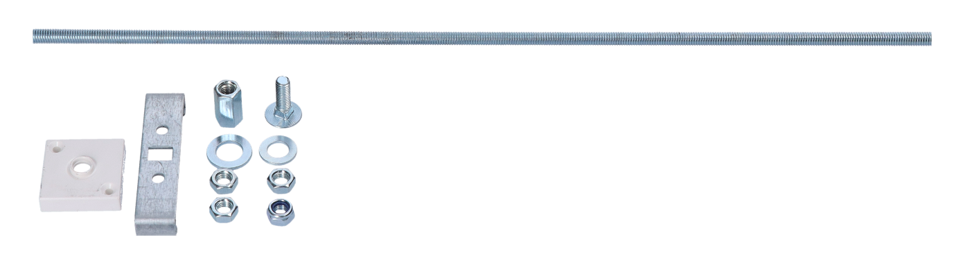 Designové kotvení pro uchycení LED vodící dráhy pohonu HALO