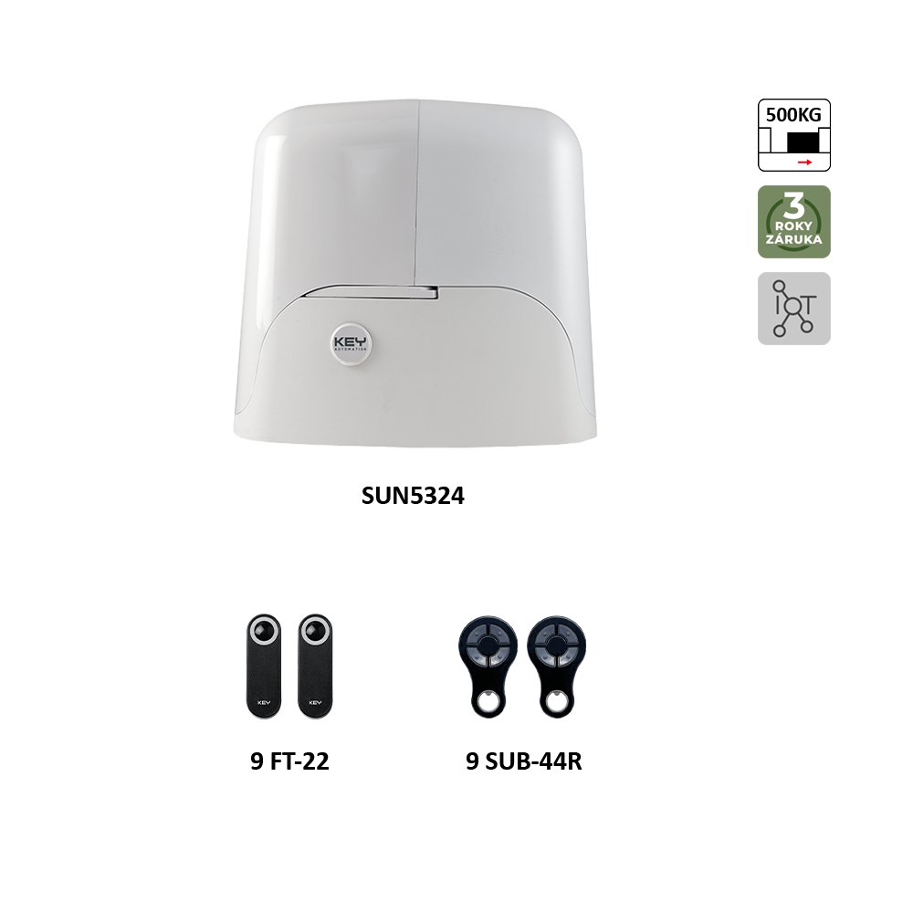 SUNKIT pro posuvnou bránu do 500kg