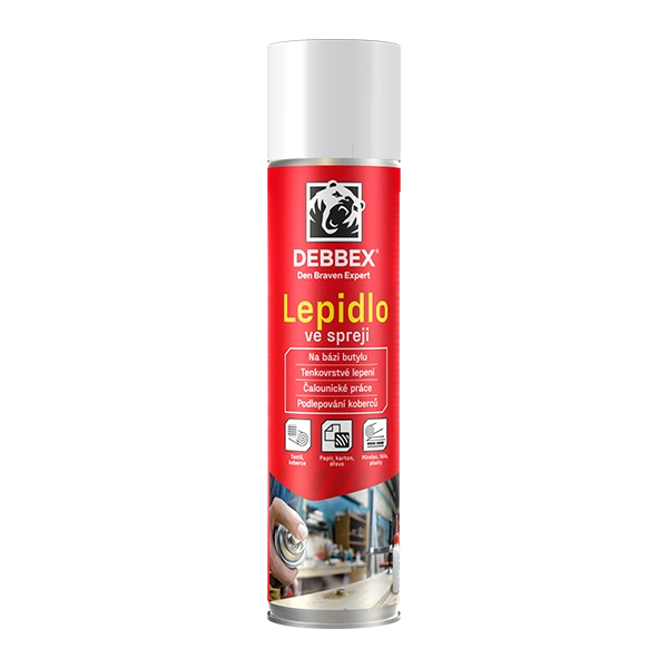 Lepidlo ve spreji DEBBEX, 400 ml