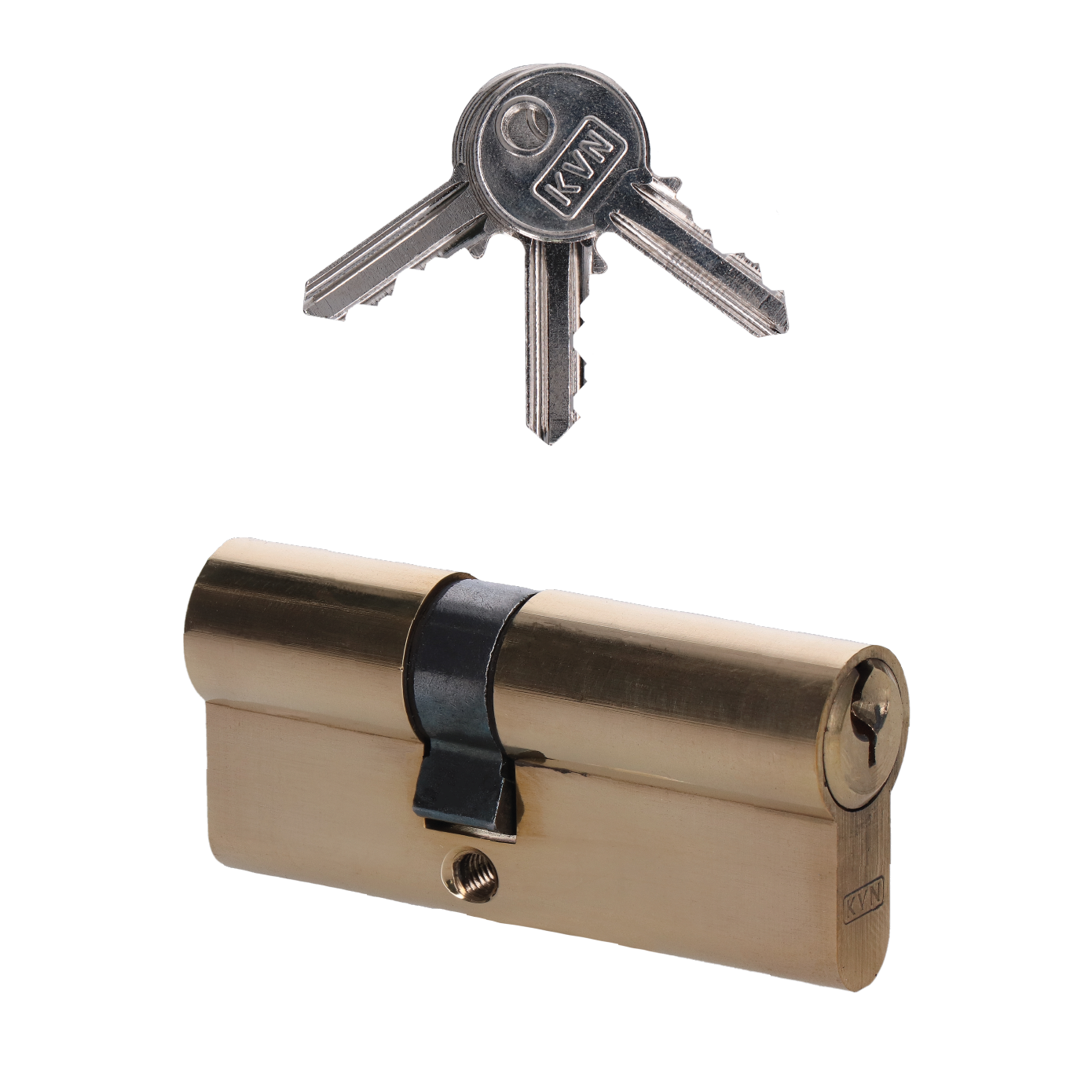 Cylindrická vložka EURO 30/40mm, mosazná, 3 klíče, šroub M5x65mm