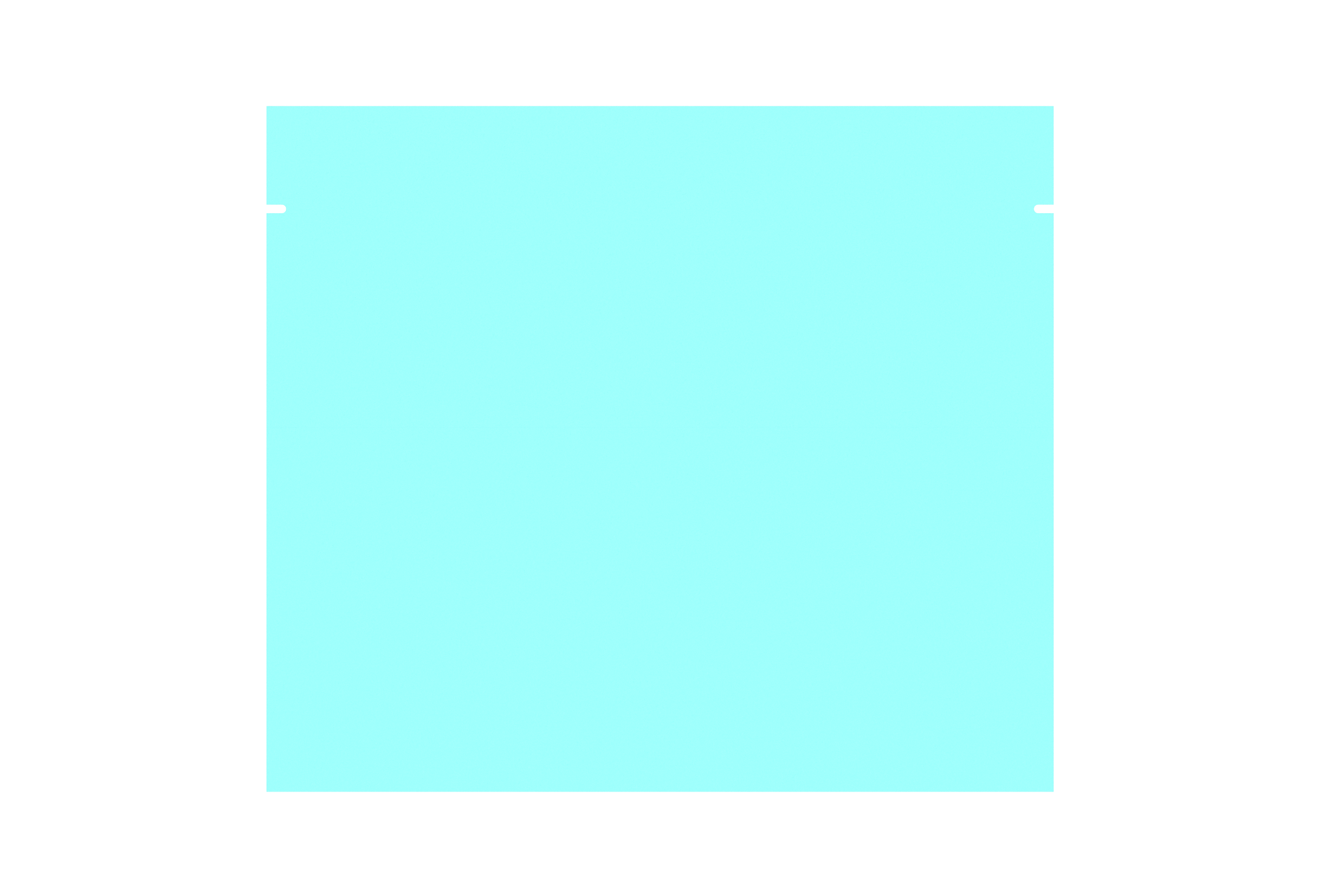 Transparentní ESG/VSG sklo mezi sloupky 1000mm