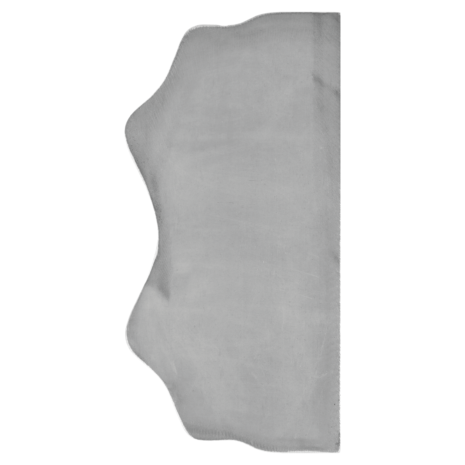 Štít 260x125x3mm bez otvorů, hladký