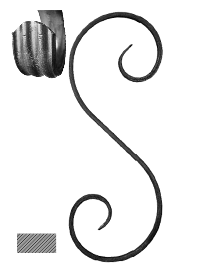 DOPRODEJ esko 310 x 115 mm, 14 x 6 mm, základní rozkování