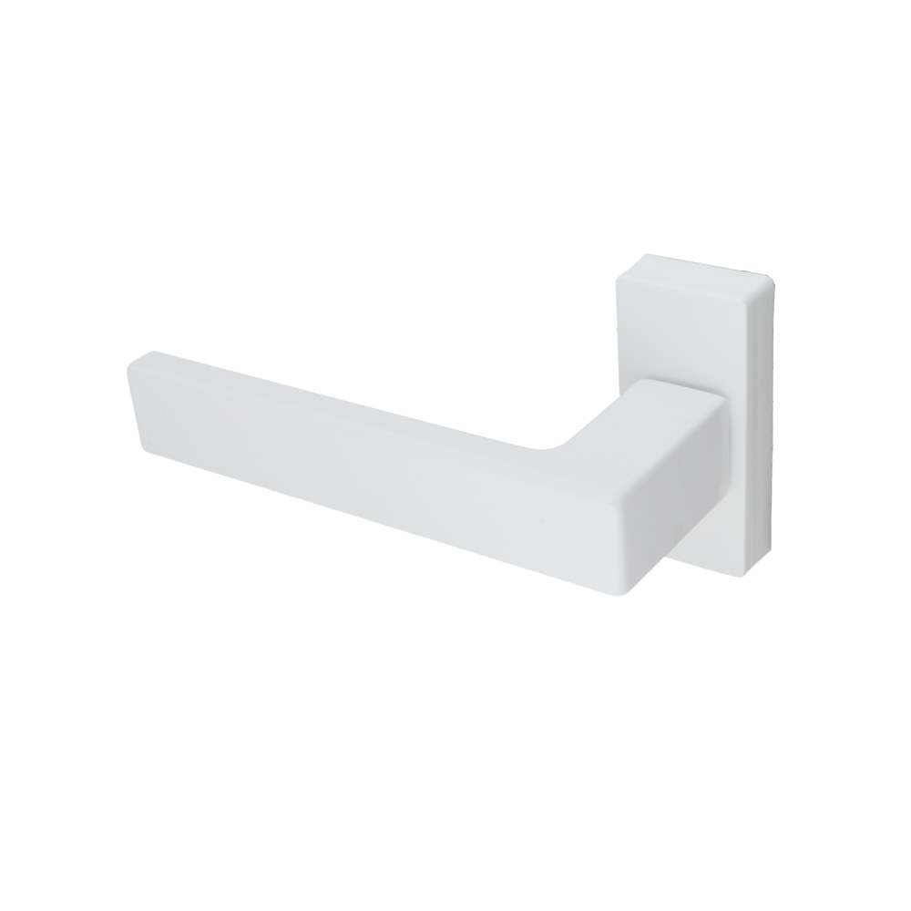 Okenní klika, hliník, povrch: plast