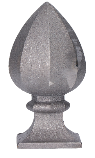 Šiška 130mm, podstavec 58x58mm, dutá