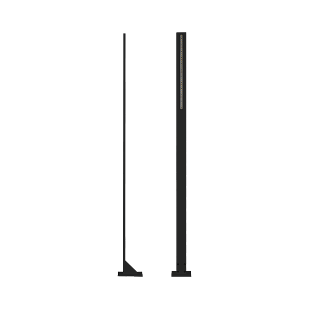 Venkovní LED osvětlení TOWER, barva RAL7016, H-986mm