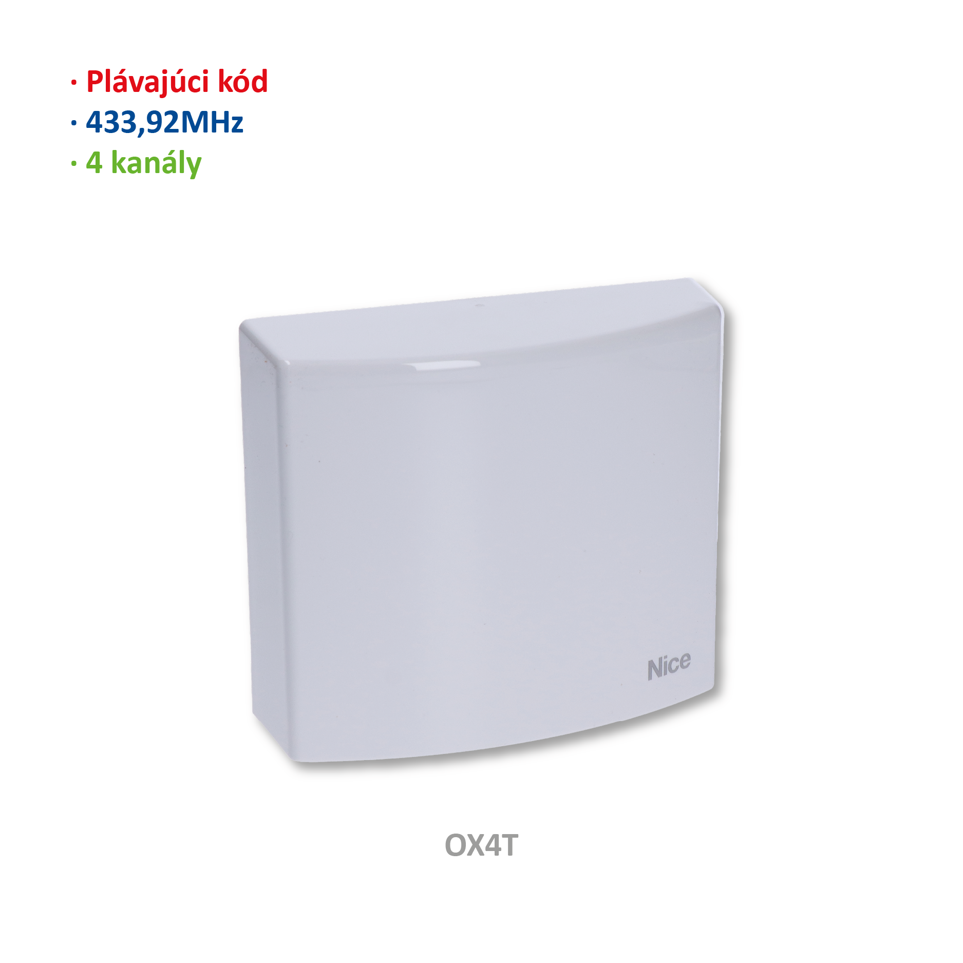 Přijímač  univerzální 4-kanál se zabudovaným vysílačem