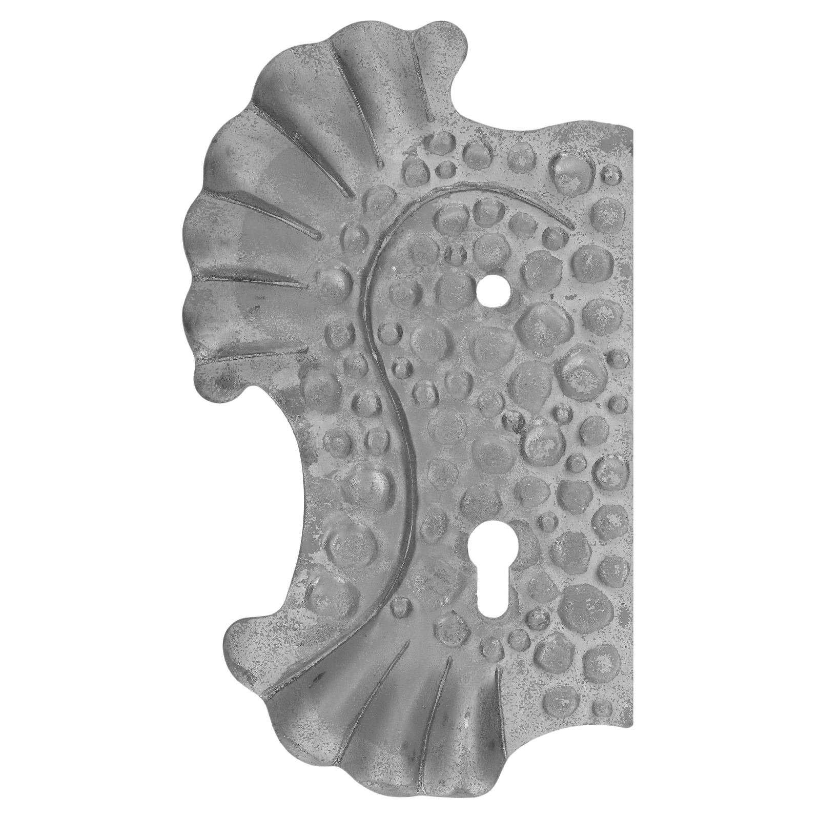 Štít 270x160x3mm, rozteč 90mm, levý, pro zámek ZM90/80