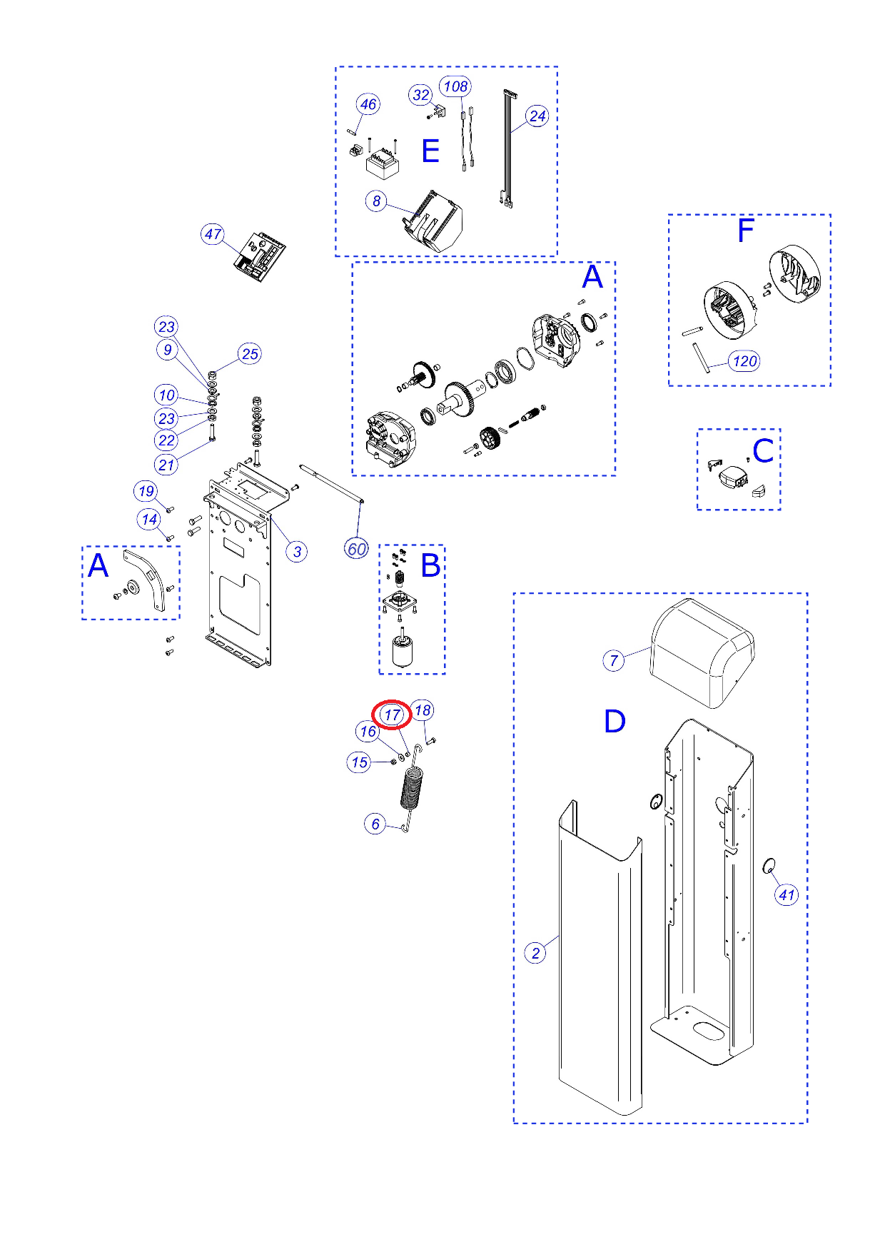 PMCBR14.4630 objímka pro BAR