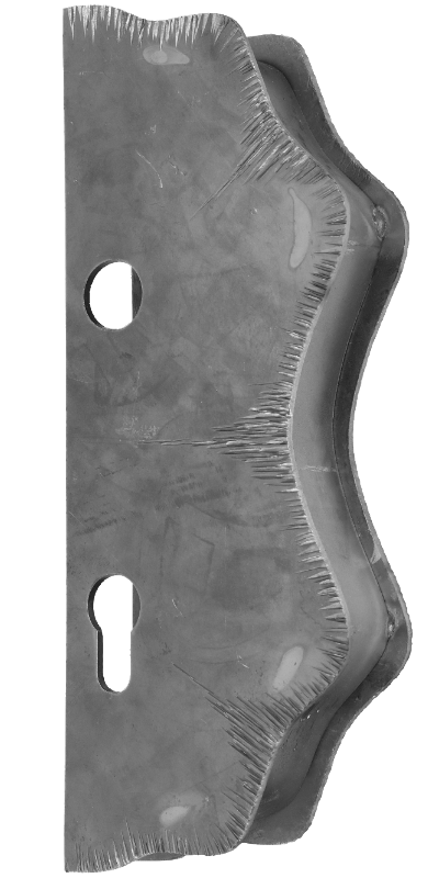Kazetová sestava 250 x 95 x 40 mm, otvor ø 19,5 mm