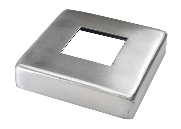 Kryt desky 96 x 96 mm, broušená nerez AISI 304